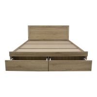 Κρεβάτι Olympus pakoworld με συρτάρι σε φυσική απόχρωση 150x200εκ Κρεβάτι Olympus pakoworld με συρτάρι σε φυσική απόχρωση 150x200εκ