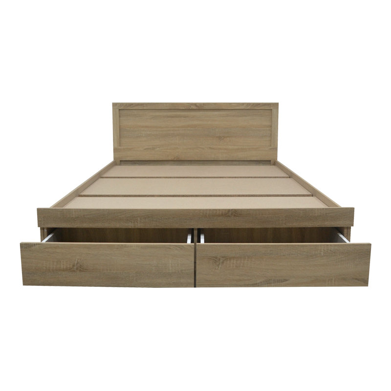 Κρεβάτι Olympus pakoworld με συρτάρι σε φυσική απόχρωση 150x200εκ Κρεβάτι Olympus pakoworld με συρτάρι σε φυσική απόχρωση 150x200εκ