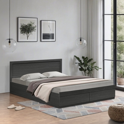 Κρεβάτι Olympus pakoworld με συρτάρι σε wenge απόχρωση 140x200εκ Κρεβάτι Olympus pakoworld με συρτάρι σε wenge απόχρωση 140x200εκ