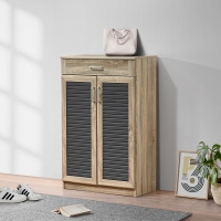 Παπουτσοθήκη-ντουλάπι Sante pakoworld 20 ζεύγων σε sonoma-ανθρακί απόχρωση 80x37x123εκ Παπουτσοθήκη-ντουλάπι Sante pakoworld 20 ζεύγων σε sonoma-ανθρακί απόχρωση 80x37x123εκ