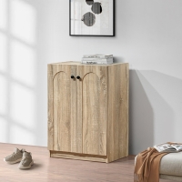 Παπουτσοθήκη-ντουλάπι Ambera pakoworld σε sonoma απόχρωση 60x36.5x81.5εκ Παπουτσοθήκη-ντουλάπι Ambera pakoworld σε sonoma απόχρωση 60x36.5x81.5εκ