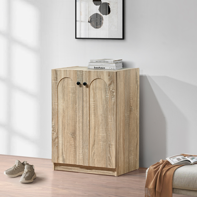 Παπουτσοθήκη-ντουλάπι Ambera pakoworld σε sonoma απόχρωση 60x36.5x81.5εκ Παπουτσοθήκη-ντουλάπι Ambera pakoworld σε sonoma απόχρωση 60x36.5x81.5εκ