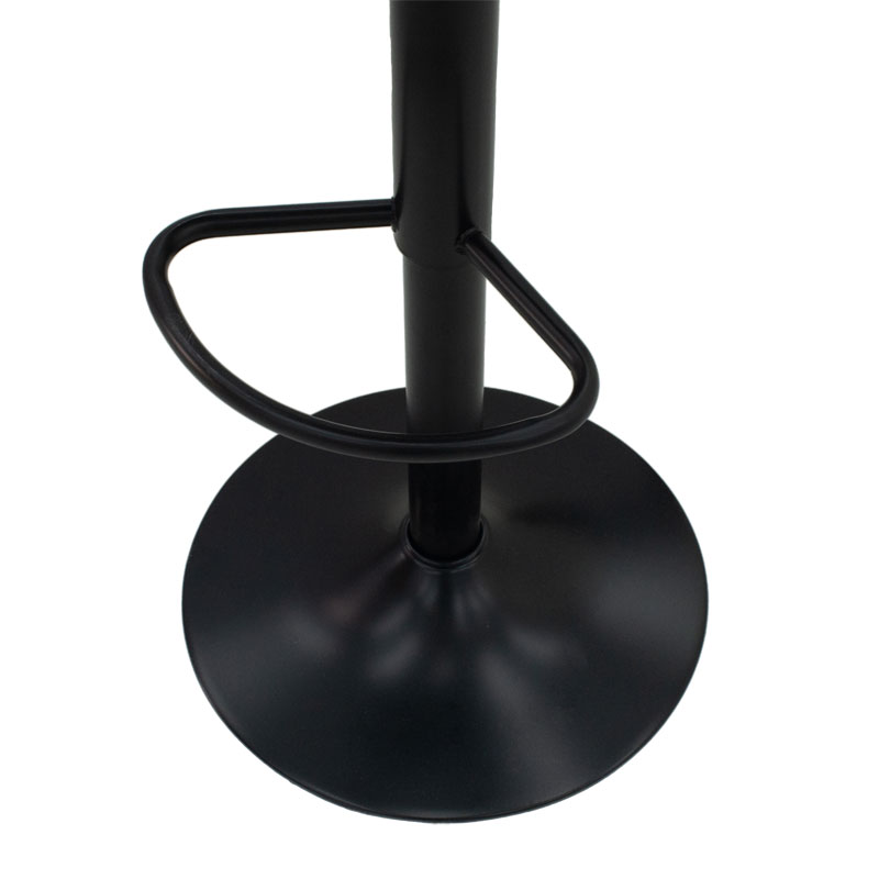 Σκαμπό μπαρ Walden pakoworld PP μαύρο Σκαμπό μπαρ Walden pakoworld PP μαύρο