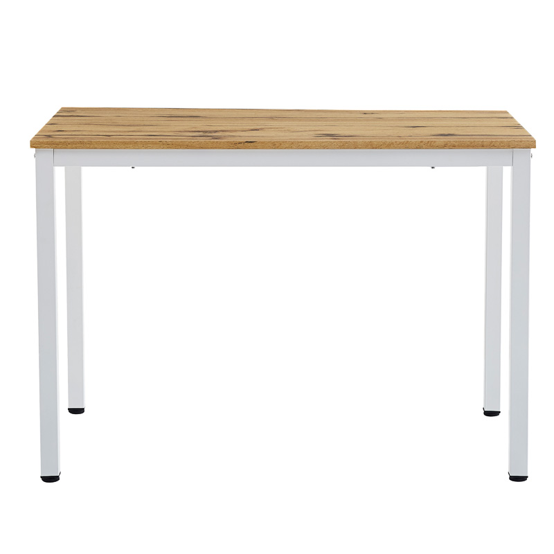 Τραπέζι Witte pakoworld MDF/Metal σε sonoma απόχρωση με λευκο πόδι 110x70x76εκ Τραπέζι Witte pakoworld MDF/Metal σε sonoma απόχρωση με λευκο πόδι 110x70x76εκ