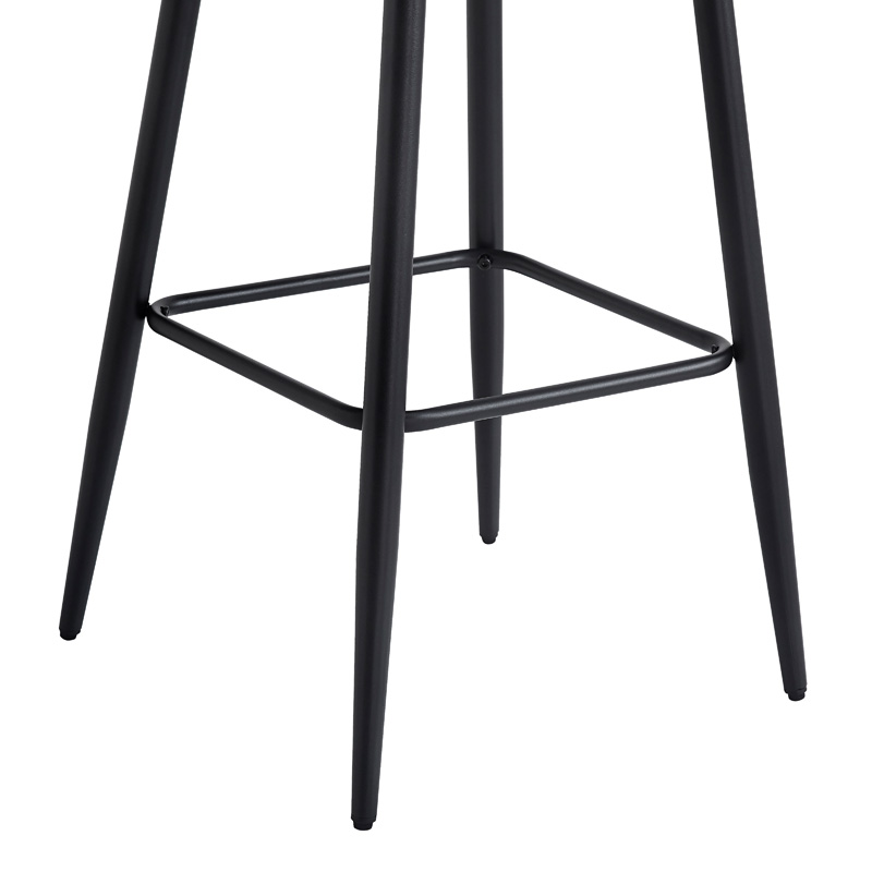 Σκαμπό μπαρ Velva pakoworld βελούδο σε σάπιο μήλο απόχρωση 46x45x113εκ Σκαμπό μπαρ Velva pakoworld βελούδο σε σάπιο μήλο απόχρωση 46x45x113εκ