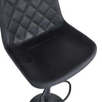 Σκαμπό μπαρ Libra pakoworld pu-μέταλλο σε μαύρη απόχρωση 49x55x115εκ Σκαμπό μπαρ Libra pakoworld pu-μέταλλο σε μαύρη απόχρωση 49x55x115εκ