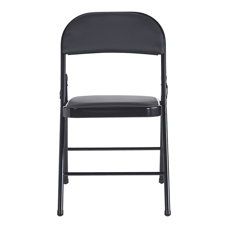 Καρέκλα Niro pakoworld πτυσσόμενη pu-μέταλλο σε μαύρη απόχρωση 46x46x79εκ Καρέκλα Niro pakoworld πτυσσόμενη pu-μέταλλο σε μαύρη απόχρωση 46x46x79εκ