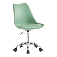 Καρέκλα γραφείου Gaston II pakoworld μέντα pp-pu 48x57x77-90εκ Καρέκλα γραφείου Gaston II pakoworld μέντα pp-pu 48x57x77-90εκ