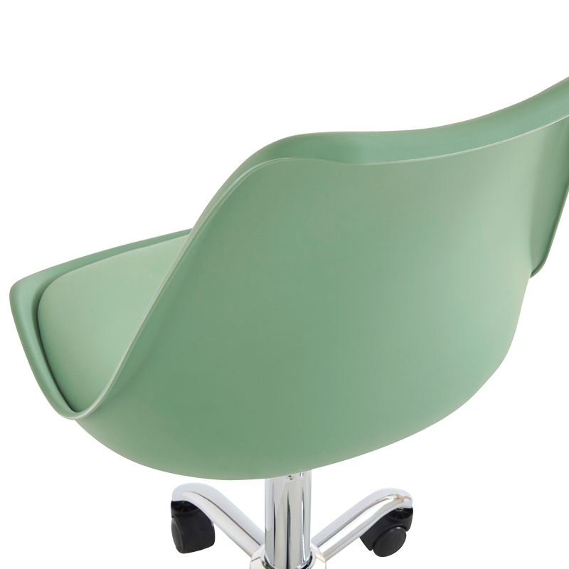 Καρέκλα γραφείου Gaston II pakoworld μέντα pp-pu 48x57x77-90εκ Καρέκλα γραφείου Gaston II pakoworld μέντα pp-pu 48x57x77-90εκ