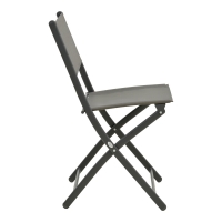 Καρέκλα Jeve pakoworld πτυσσόμενη μέταλλο-textilene σε ανθρακί απόχρωση 46x51x81εκ Καρέκλα Jeve pakoworld πτυσσόμενη μέταλλο-textilene σε ανθρακί απόχρωση 46x51x81εκ