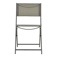 Καρέκλα Jeve pakoworld πτυσσόμενη μέταλλο-textilene σε ανθρακί απόχρωση 46x51x81εκ Καρέκλα Jeve pakoworld πτυσσόμενη μέταλλο-textilene σε ανθρακί απόχρωση 46x51x81εκ