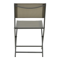 Καρέκλα Jeve pakoworld πτυσσόμενη μέταλλο-textilene σε ανθρακί απόχρωση 46x51x81εκ Καρέκλα Jeve pakoworld πτυσσόμενη μέταλλο-textilene σε ανθρακί απόχρωση 46x51x81εκ