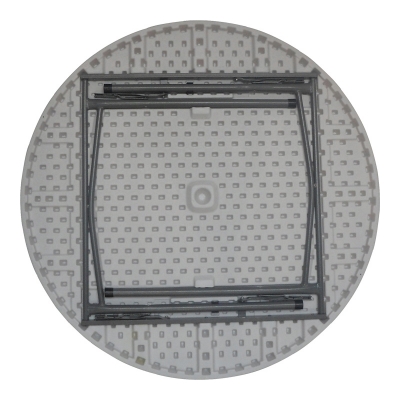 Τραπέζι catering Comfort pakoworld πτυσσόμενο στρόγγυλο σε λευκή απόχρωση Φ120x74εκ Τραπέζι catering Comfort pakoworld πτυσσόμενο στρόγγυλο σε λευκή απόχρωση Φ120x74εκ