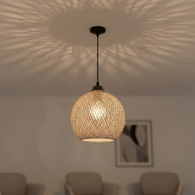 Φωτιστικό οροφής μονόφωτο PWL-0967 pakoworld Ε27 καφέ-μαύρο Φ23x22εκ