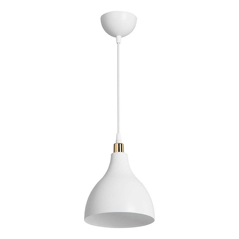 Φωτιστικό οροφής μονόφωτο Lofty pakoworld Ε27 λευκό Φ18x22εκ Φωτιστικό οροφής μονόφωτο Lofty pakoworld Ε27 λευκό Φ18x22εκ