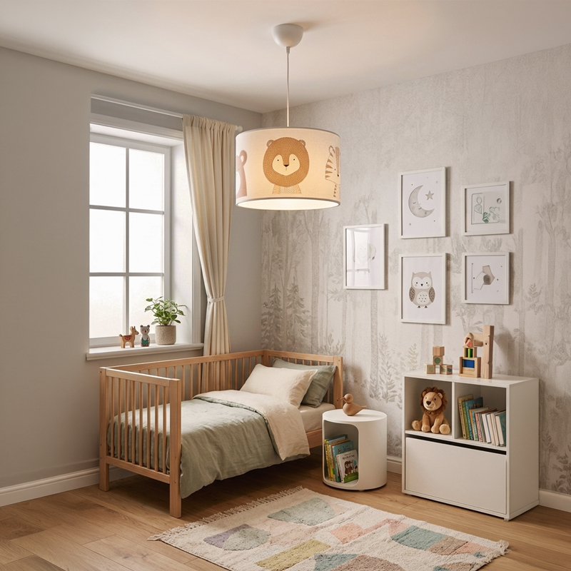 Παιδικό φωτιστικό οροφής Safari pakoworld led E27 πολύχρωμο PVC Φ30x20εκ Παιδικό φωτιστικό οροφής Safari pakoworld led E27 πολύχρωμο PVC Φ30x20εκ