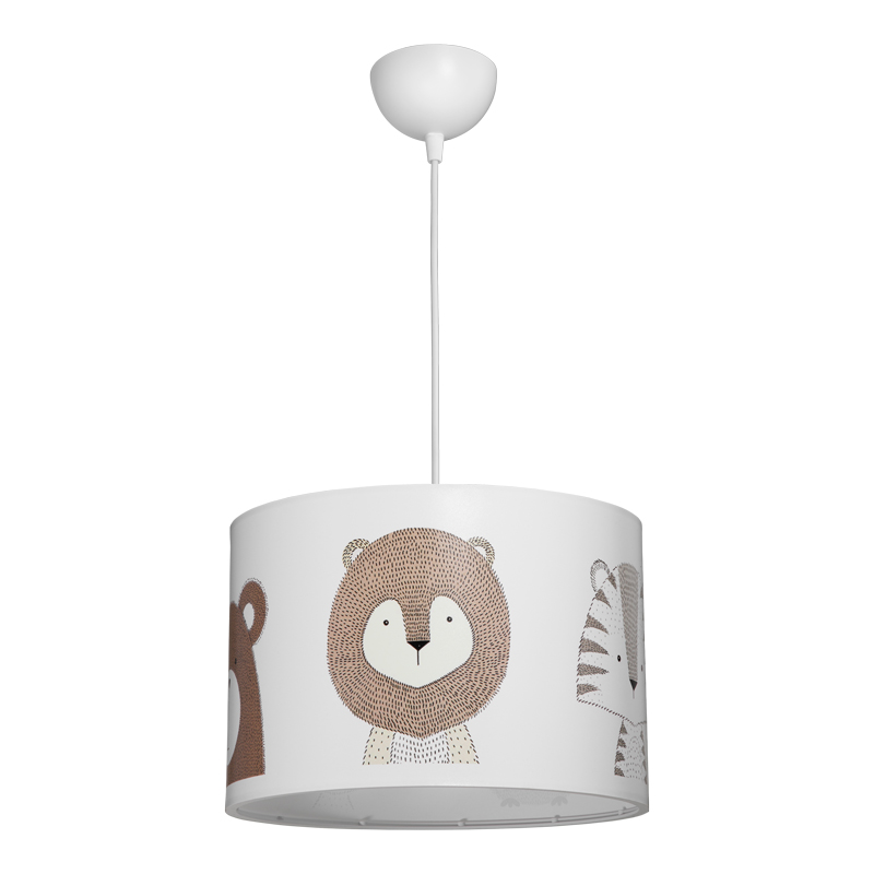 Παιδικό φωτιστικό οροφής Safari pakoworld led E27 πολύχρωμο PVC Φ30x20εκ Παιδικό φωτιστικό οροφής Safari pakoworld led E27 πολύχρωμο PVC Φ30x20εκ