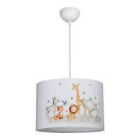 Παιδικό φωτιστικό οροφής Tots pakoworld led E27 πολύχρωμο PVC Φ30x20εκ Παιδικό φωτιστικό οροφής Tots pakoworld led E27 πολύχρωμο PVC Φ30x20εκ
