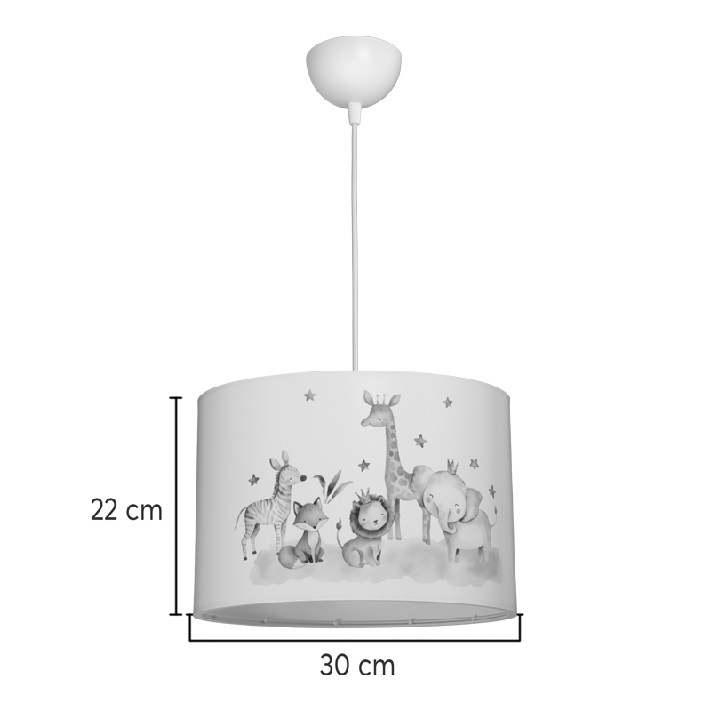 Παιδικό φωτιστικό οροφής Tots pakoworld led E27 πολύχρωμο PVC Φ30x20εκ Παιδικό φωτιστικό οροφής Tots pakoworld led E27 πολύχρωμο PVC Φ30x20εκ