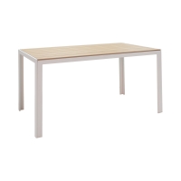 Τραπεζαρία Zacreta-Nares σετ 5τεμ pakoworld λευκό-φυσικό 140x80x72.5εκ Τραπεζαρία Zacreta-Nares σετ 5τεμ pakoworld λευκό-φυσικό 140x80x72.5εκ