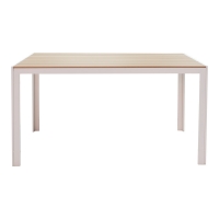 Τραπεζαρία Zacreta-Nares σετ 5τεμ pakoworld λευκό-φυσικό 140x80x72.5εκ Τραπεζαρία Zacreta-Nares σετ 5τεμ pakoworld λευκό-φυσικό 140x80x72.5εκ