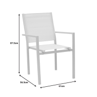 Τραπεζαρία Zacreta-Nares σετ 5τεμ pakoworld λευκό-φυσικό 140x80x72.5εκ Τραπεζαρία Zacreta-Nares σετ 5τεμ pakoworld λευκό-φυσικό 140x80x72.5εκ