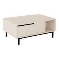 Τραπέζι σαλονιού Frixton pakoworld σε cappuccino απόχρωση 90x60x37.5εκ Τραπέζι σαλονιού Frixton pakoworld σε cappuccino απόχρωση 90x60x37.5εκ