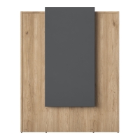 Γραφείο reception Zowel pakoworld με led μελαμίνης φυσικό-ανθρακί 90x40x110εκ Γραφείο reception Zowel pakoworld με led μελαμίνης φυσικό-ανθρακί 90x40x110εκ