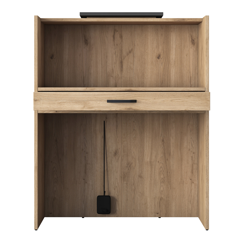 Γραφείο reception Zowel pakoworld με led μελαμίνης φυσικό-ανθρακί 90x40x110εκ Γραφείο reception Zowel pakoworld με led μελαμίνης φυσικό-ανθρακί 90x40x110εκ