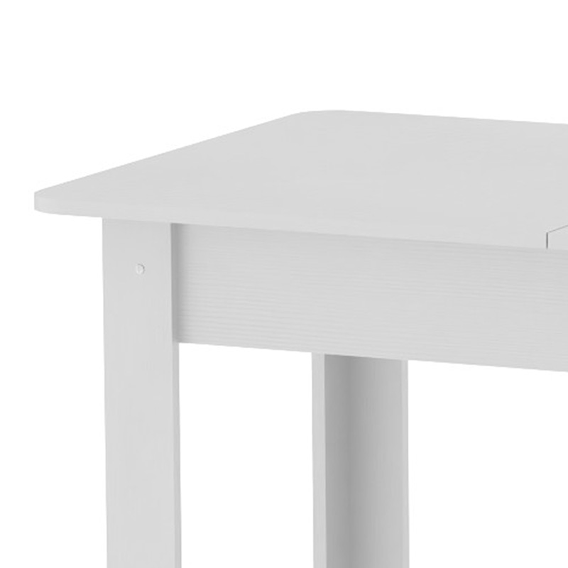 Τραπέζι Quiin pakoworld επεκτεινόμενο λευκό 120-174x70x73.5εκ Τραπέζι Quiin pakoworld επεκτεινόμενο λευκό 120-174x70x73.5εκ