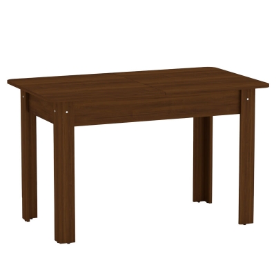 Τραπέζι Quiin pakoworld επεκτεινόμενο καρυδί 120-164x70x73.5εκ Τραπέζι Quiin pakoworld επεκτεινόμενο καρυδί 120-164x70x73.5εκ