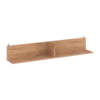 Ραφιέρα τοίχου Drowel pakoworld μελαμίνης σε oak απόχρωση 130x21.6x20εκ Ραφιέρα τοίχου Drowel pakoworld μελαμίνης σε oak απόχρωση 130x21.6x20εκ