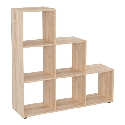 Βιβλιοθήκη Schody pakoworld σε oak απόχρωση 105.5x29.2x107εκ Βιβλιοθήκη Schody pakoworld σε oak απόχρωση 105.5x29.2x107εκ