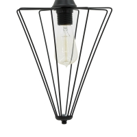 Φωτιστικό οροφής μονόφωτο Saway pakoworld E27 μαύρο 30x30x80εκ Φωτιστικό οροφής μονόφωτο Saway pakoworld E27 μαύρο 30x30x80εκ