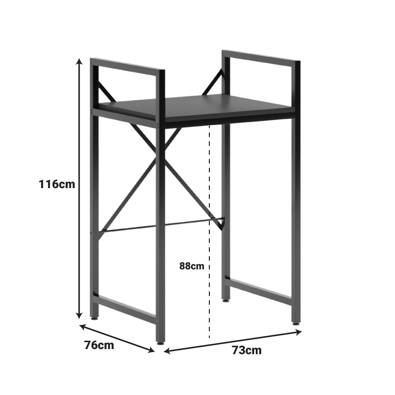 Ραφιέρα στήριξης πλυντηρίου - στεγνωτηρίου Delavar pakoworld μέταλλο λευκό 72x60x116εκ Ραφιέρα στήριξης πλυντηρίου - στεγνωτηρίου Delavar pakoworld μέταλλο λευκό 72x60x116εκ