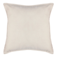 Μαξιλάρι διακοσμητικό Glober pakoworld ύφασμα σε ιβουάρ απόχρωση 45x45εκ