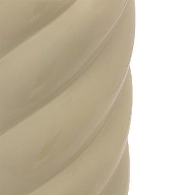 Βάζο Dermel pakoworld κεραμικό σε μπεζ απόχρωση Φ12x25εκ Βάζο Dermel pakoworld κεραμικό σε μπεζ απόχρωση Φ12x25εκ