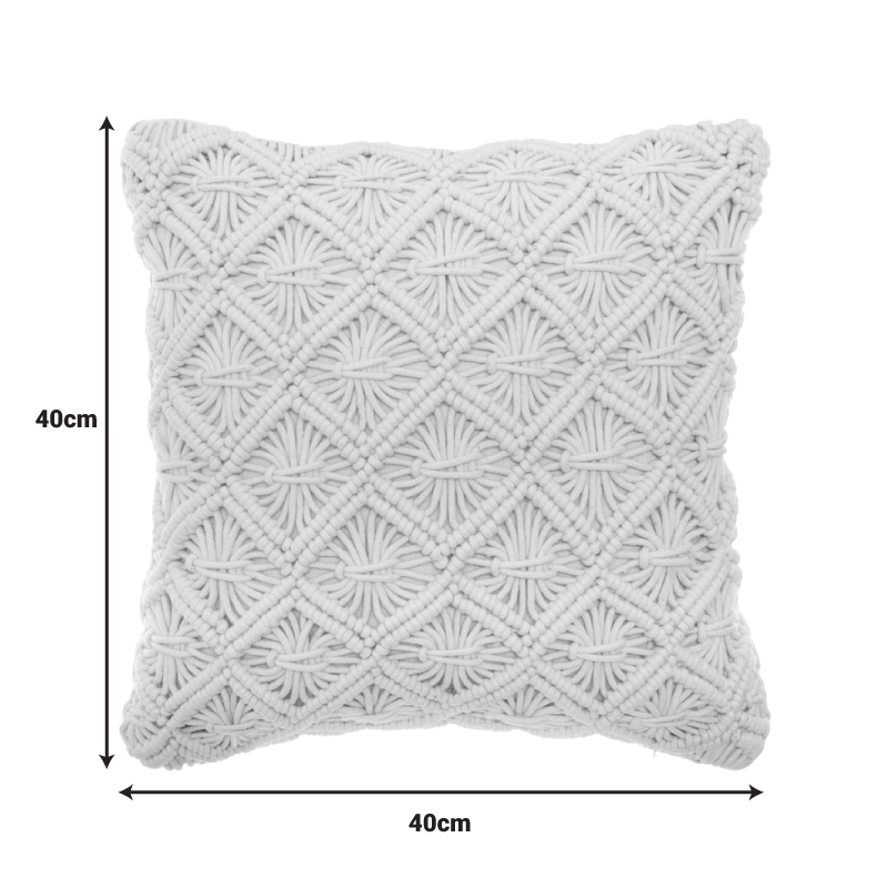 Μαξιλάρι διακοσμητικό Kalendian pakoworld ύφασμα σε κρεμ απόχρωση 40x40εκ Μαξιλάρι διακοσμητικό Kalendian pakoworld ύφασμα σε κρεμ απόχρωση 40x40εκ