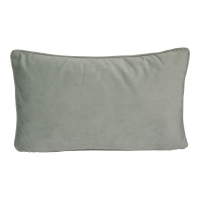 Μαξιλάρι διακοσμητικό Lubel pakoworld ύφασμα σε μέντα απόχρωση 30x50εκ
