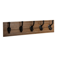 Κρεμάστρα Terty pakoworld mdf σε καρυδί απόχρωση 50x8.5x13εκ Κρεμάστρα Terty pakoworld mdf σε καρυδί απόχρωση 50x8.5x13εκ