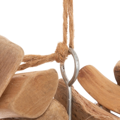 Διακοσμητικό τοίχου καρδιά Herea pakoworld σε φυσική απόχρωση 36x4.5x37εκ Διακοσμητικό τοίχου καρδιά Herea pakoworld σε φυσική απόχρωση 36x4.5x37εκ