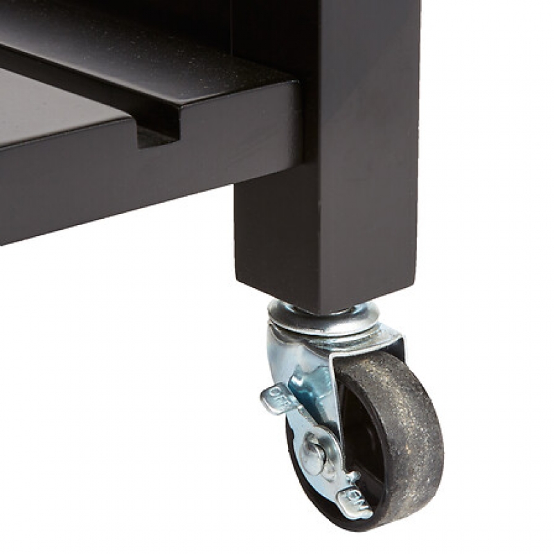 Τρόλεϊ-Ραφιέρα Claude pakoworld mdf μαύρο - φυσικό 58x48x87.5εκ Τρόλεϊ-Ραφιέρα Claude pakoworld mdf μαύρο - φυσικό 58x48x87.5εκ