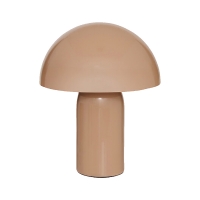 Επιτραπέζιο φωτιστικό Mushi pakoworld μέταλλο μπεζ Φ20x24,5εκ Επιτραπέζιο φωτιστικό Mushi pakoworld μέταλλο μπεζ Φ20x24,5εκ