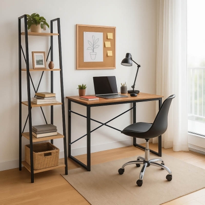 Φοιτητικό πακέτο επίπλων γραφείου Uni 4 pakoworld σετ 3 τμχ Φοιτητικό πακέτο επίπλων γραφείου Uni 4 pakoworld σετ 3 τμχ