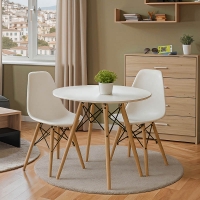 Φοιτητικό πακέτο επίπλων κουζίνας Grace pakoworld σετ 3τεμ Φοιτητικό πακέτο επίπλων κουζίνας Grace pakoworld σετ 3τεμ