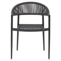 Τραπεζαρία Freiburg-Kliton A σετ 5τεμ pakoworld αλουμινίου και σχοινί σε ανθρακί απόχρωση 150x80x74εκ Τραπεζαρία Freiburg-Kliton A σετ 5τεμ pakoworld αλουμινίου και σχοινί σε ανθρακί απόχρωση 150x80x74εκ