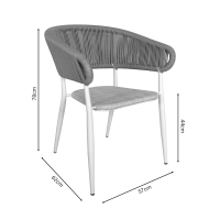 Τραπεζαρία Synergy-Raven σετ 3τεμ pakoworld λευκό αλουμίνιο και plywood σε φυσικό χρώμα 80x80x74εκ Τραπεζαρία Synergy-Raven σετ 3τεμ pakoworld λευκό αλουμίνιο και plywood σε φυσικό χρώμα 80x80x74εκ