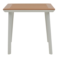 Τραπεζαρία Synergy-Pino σετ 3τεμ pakoworld λευκό αλουμίνιο και plywood σε φυσικό χρώμα 80x80x74εκ Τραπεζαρία Synergy-Pino σετ 3τεμ pakoworld λευκό αλουμίνιο και plywood σε φυσικό χρώμα 80x80x74εκ
