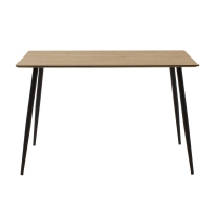 Τραπεζαρία Cuba-Julita pakoworld σετ 5τεμ MDF sonoma-μαύρο-φυσικό 120x70x76εκ Τραπεζαρία Cuba-Julita pakoworld σετ 5τεμ MDF sonoma-μαύρο-φυσικό 120x70x76εκ