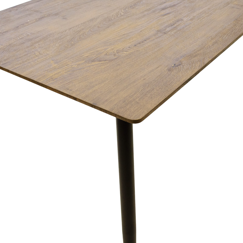 Τραπεζαρία Cuba-Julita pakoworld σετ 5τεμ MDF sonoma-μαύρο-φυσικό 120x70x76εκ Τραπεζαρία Cuba-Julita pakoworld σετ 5τεμ MDF sonoma-μαύρο-φυσικό 120x70x76εκ